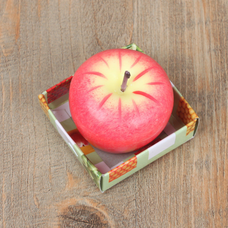 Christmas Eve Gift Apple Candle